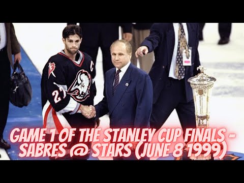 Game 1 Of The Stanley Cup Finals - Sabres @ Stars (June 8 1999)