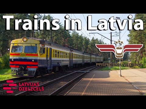 Trains in Latvia | Dārziņi stacija | Latvijas dzelzceļš | 24-09-2020