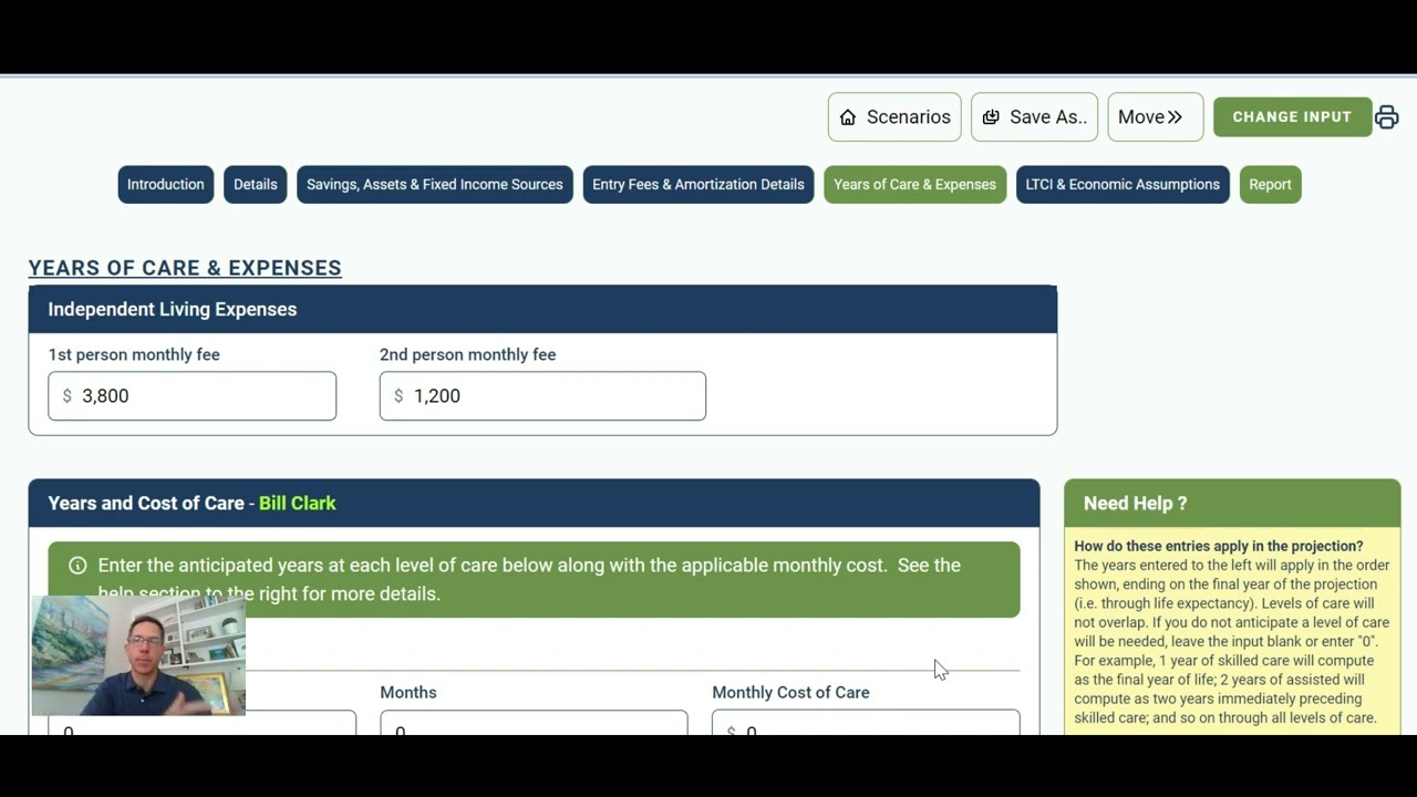 CCRC Fees and Fee Adjustments for Couples