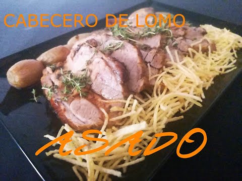 Cabecero de Lomo al Horno con un especiado y sabor brutales #lomo #horno #cerdo #especias #265