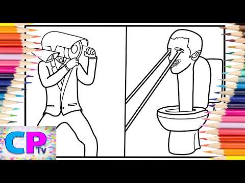 Skibidi Toilet Coloring Pages/Cameraman vs G Toilet/Elektronomia - Energy [NCS Release]