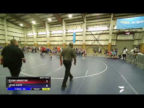 87 Lbs Cons. Round 3 - Flynn Arnestad, VA Vs Lewis Davis, AR F8d7