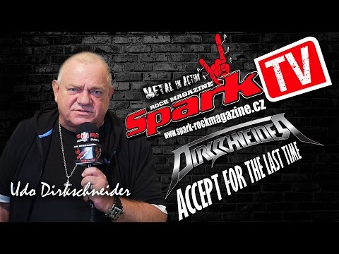 SPARK TV: UDO DISRKSCHNEIDER - ACCEPT songs for the last time (interview)