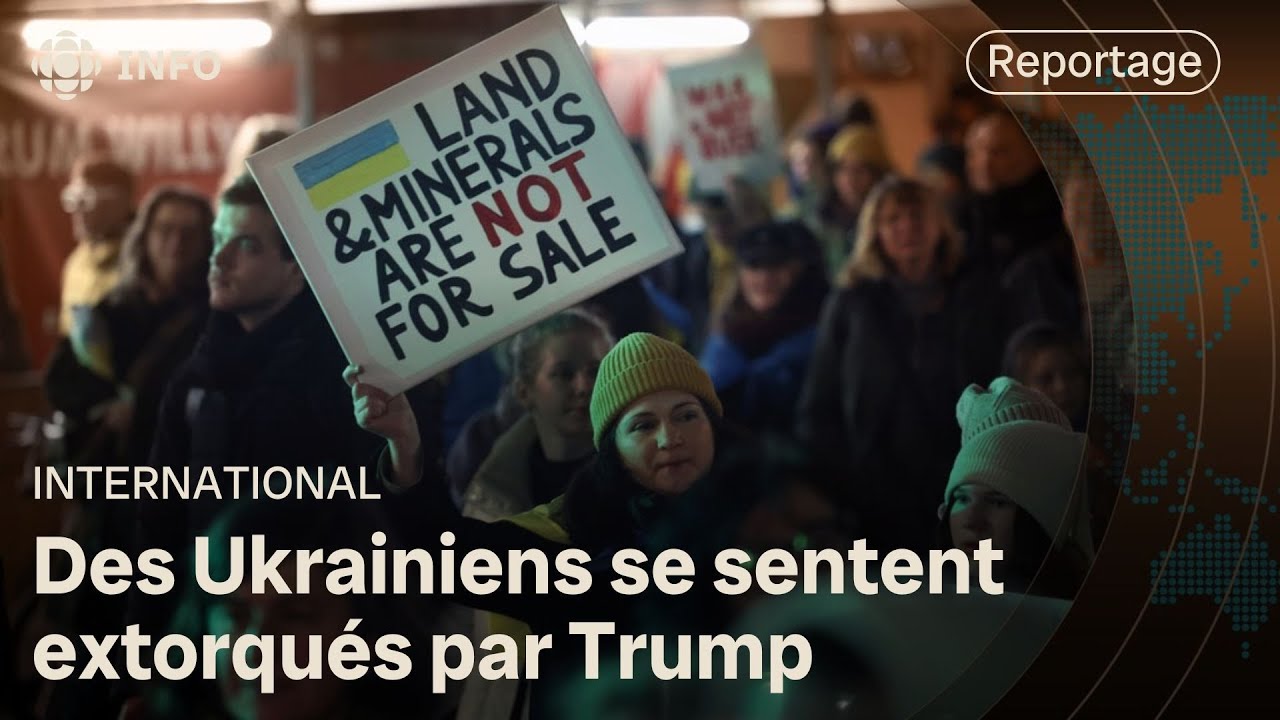 Accord sur les minerais : qu'en pensent les Ukrainiens?