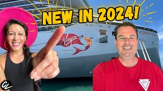 CRUISE NEWS | What’s NEW on VIRGIN VOYAGES in 2024!