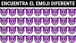 Encuentra el Emoji diferente | Test Divertidos