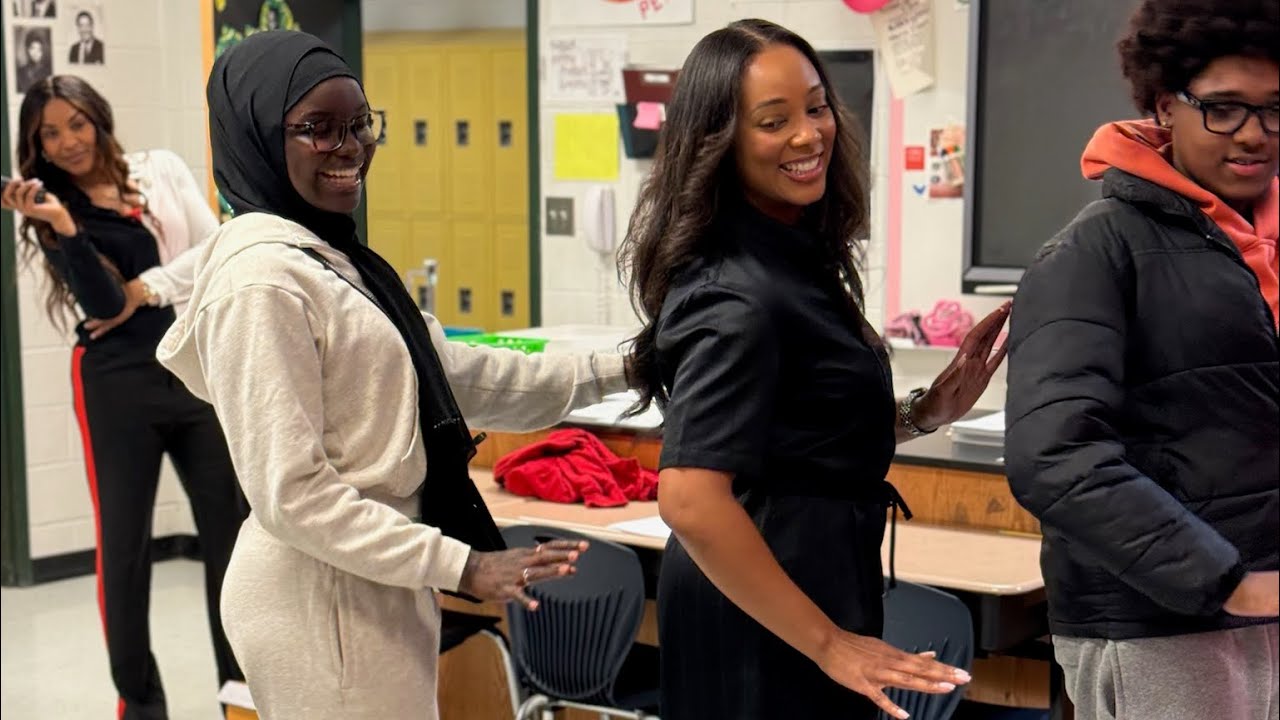 Ernestine EMBARRASSES Ms. Johnson in front of her class for doing Tik Toks with them! 