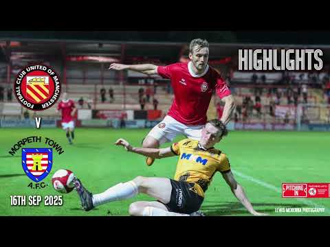 FC United 0 - 0 Morpeth Town: Match Highlights