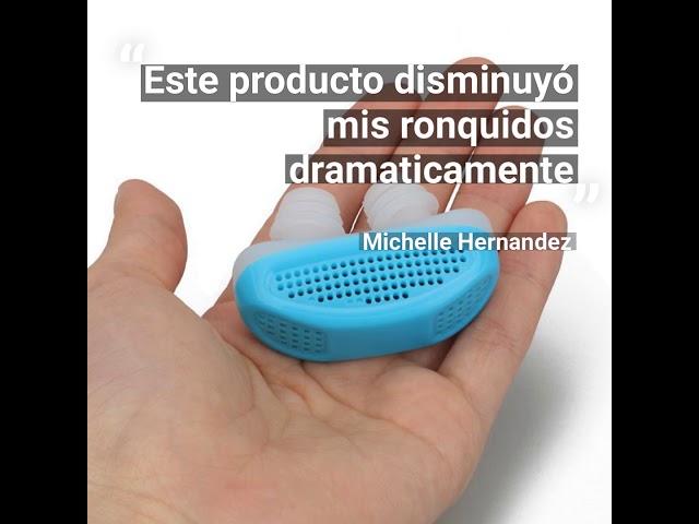 Vídeo relacionado con Organic Deal Antironquido Nasal Silicona - Duerma como un monje Zen c/este protector bucal estabilizador de lengua! - Incluye caja protectora - Solución para los ronquidos - Retenedor de Lengua
