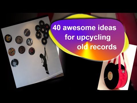 Don't Throw Old Records Out!  - Make This Stuff Instead.