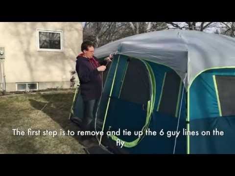 Coleman Tenaya Lake 8p Teardown