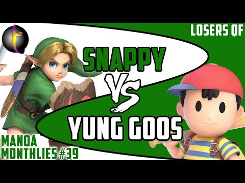 MM39 Singles: SSBU - LQF - Snappy vs Yung Goos