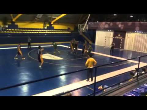 Últimos 2 minutos 2Q Novaschool - Cajasol (34-36) Liga EBA Grupo D