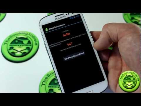 StaticROMAnalysis - Check Your ROMs Score Android App