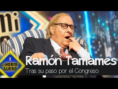 Ramón Tamames tras su paso por el Congreso de los Diputados - El Hormiguero