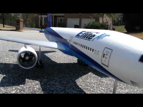 RC E-flite Super Airliner Engines