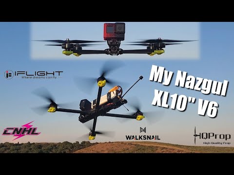 iFlight Nazgul XL10" V6 Long Range (Unboxing / Test) - Yo2B Production