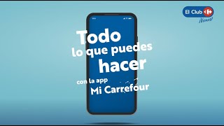 Carrefour Todo en un click con la App Mi Carrefour anuncio