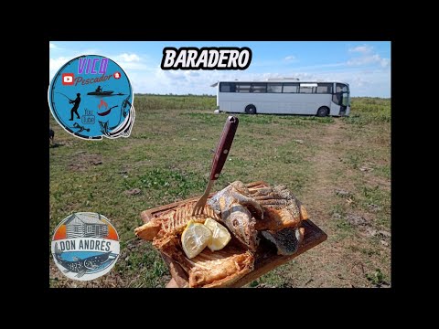PESCA.PESCA Y COCINA EN BARADERO ⭐TENES QUE CONOCER ESTE LUGAR⭐PESCA VARIADA(ECOMODULO 2)