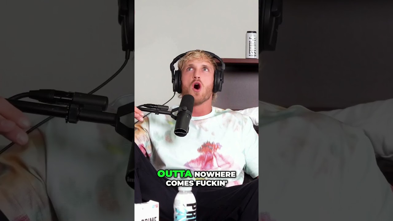 LOGAN PAUL REACTION TO R-TRUTH EPIC COMEBACK #loganpaul #rtruth #wwe