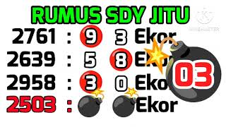 PREDIKSI SDY LOTTO 4 OKTOBER 2026 | BOCORAN SDY HARI INI | RUMUS KEPALA EKOR SDY
