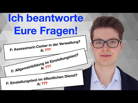 ALLGEMEINBILDUNG im EINSTELLUNGSTEST | ASSESSMENT-CENTER im ÖFFENTLICHEN DIENST | Q&A #21