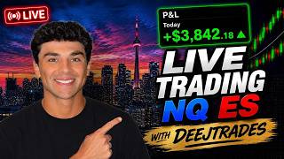 DAY TRADING ASIA SESSION WITH DEEJTRADESS $NQ and $ES FUTURES