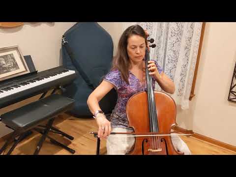 Anthem Cello Solo by Bach played by Rebecca Gilmore