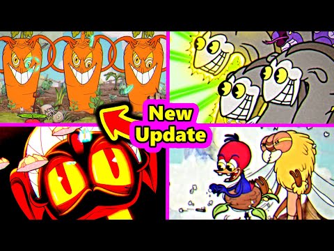 Cuphead - Brutal New Boss Phases & Attacks! (Hardest Mod Fights Ever)