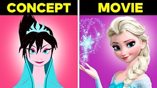 12 Disney Characters That Were Supposed To Look Co