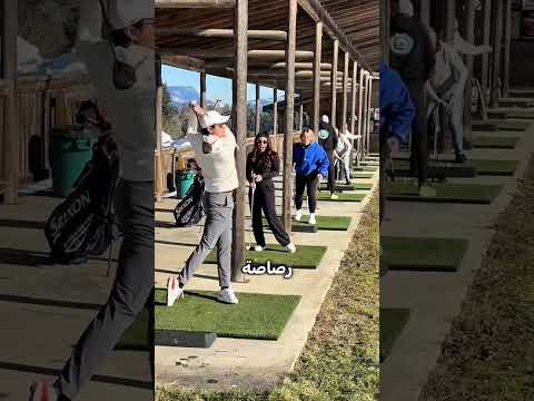 This man is fooling people with an exploding golf ball.
