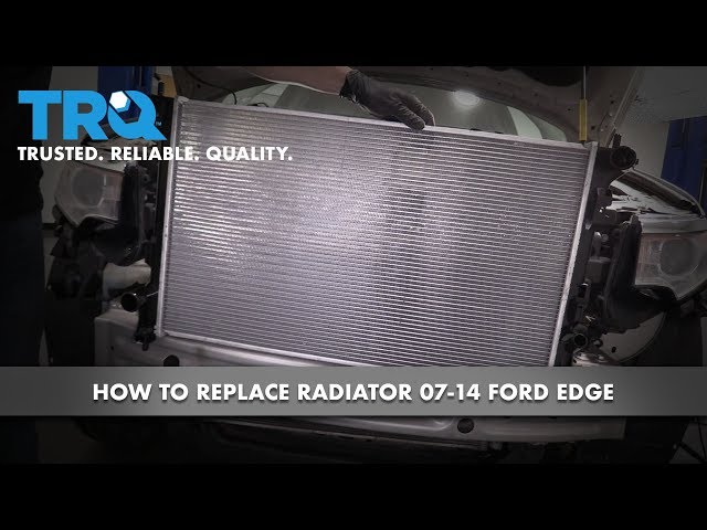 Ford Edge Radiator Cap Step-by-Step Guide to Replacing the Radiator in a 2007-2014 Ford Edge ...