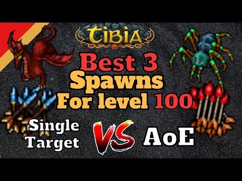 Best Spawns for EXP, Solo Paladin level 100+