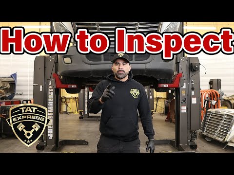 How to check suspension on a semi/ How to check my suspension/ How to know suspension problems semi