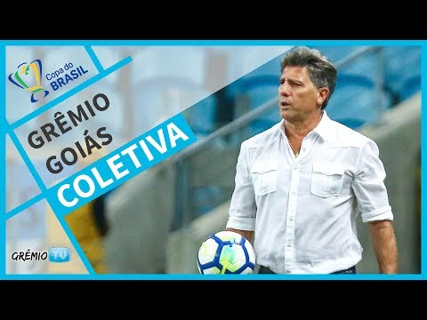 [COLETIVA] Pós-Jogo Grêmio 3x1 Goiás (Copa do Brasil 2018) l GrêmioTV