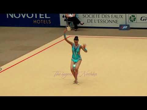 Salome URUSHADZE (GEO) ball - 2016 Corbeil senior AA