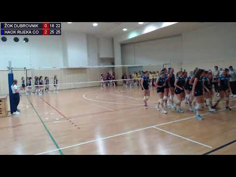 30.5.2025. PH KADETKINJE, GRUPA B, ŽOK DUBROVNIK - HAOK RIJEKA