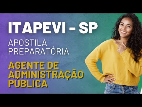 Material EXCLUSIVO para Administração Pública (Concurso Itapevi - SP 2024)