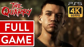 The Quarry PS5 FULL GAME Longplay Gameplay Walkthrough Playthrough VGL