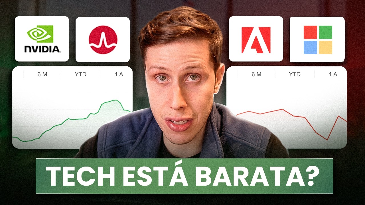 Ações de Tecnologia estão BARATAS? A verdade que o mercado não está vendo!