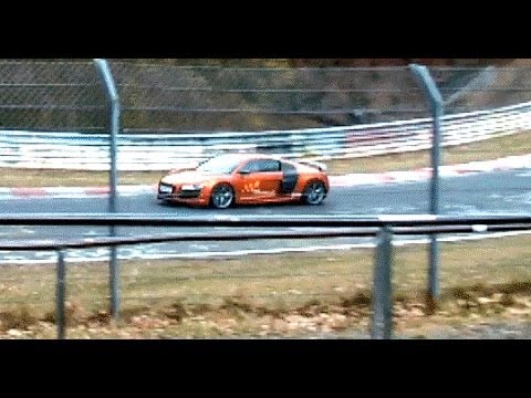Nordschleife Touristenfahrten 16.3.2014  Felix Baumgartner drives Audi R8