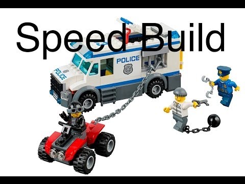 Lego Prisoner Transporter set # 60043 Speed Build
