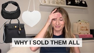 Why I sold my Hermes Herbag 31 and ALL THE DESIGNER BAGS I SOLD IN 2023 | Laine’s Reviews