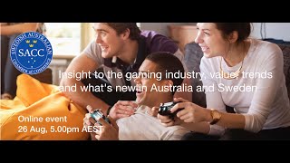 Insight to the Gaming Industry SACC online event 26 Aug
