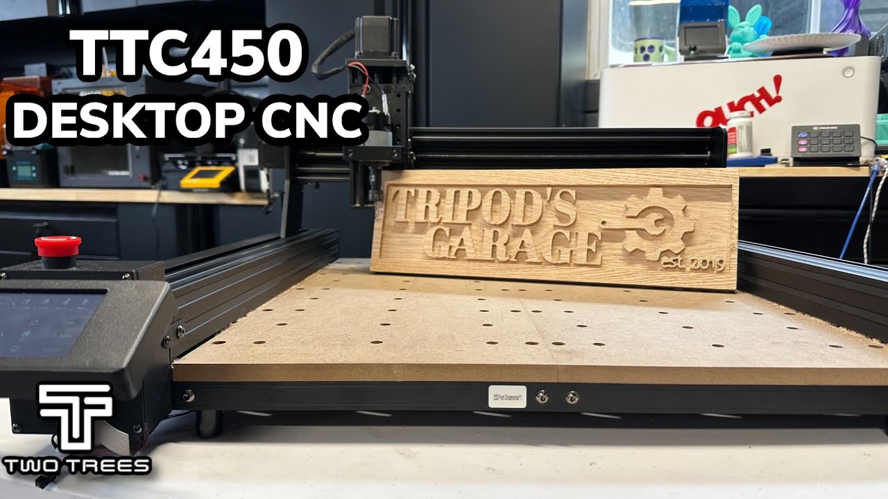 TWOTREES TTC450 CNC - Great First CNC!