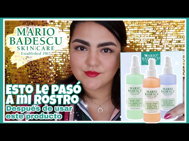 Vídeo relacionado con Mario Badescu Facial Spray with Rosewater & Facial Spray with Green Tea Duo