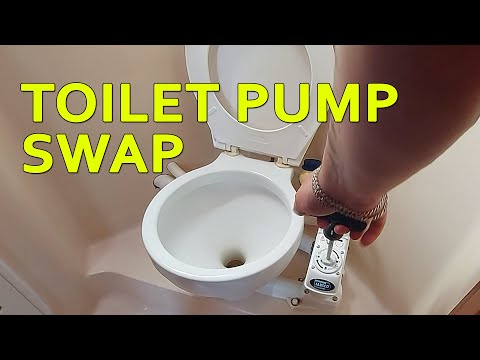 Upgrading to Jabsco Toilet Pump!  / Sailboat Restoration