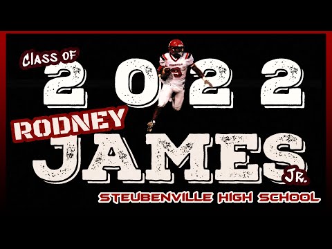 2020 🏈 Rodney James Jr. | Steubenville Big Red Jr. Yr. Highlight Film.