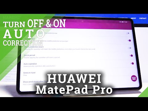 How to Activate SwiftKey Autocorrection in HUAWEI MatePad Pro – Predict Words