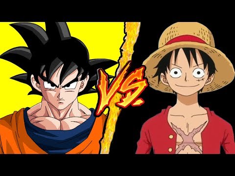 Dragon Ball (Goku) VS One Piece (Monkey D. Rufy) - Battaglia Rap Epica - Dissing Rap Freestyle
